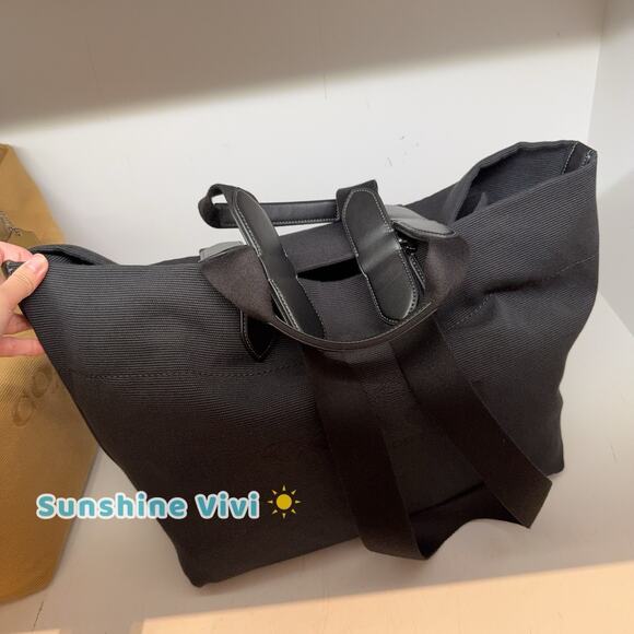 NWT Coach Small Tour Tote Bag CCG39 Gunmetal Canvas and smooth leather - Picture 1 of 7